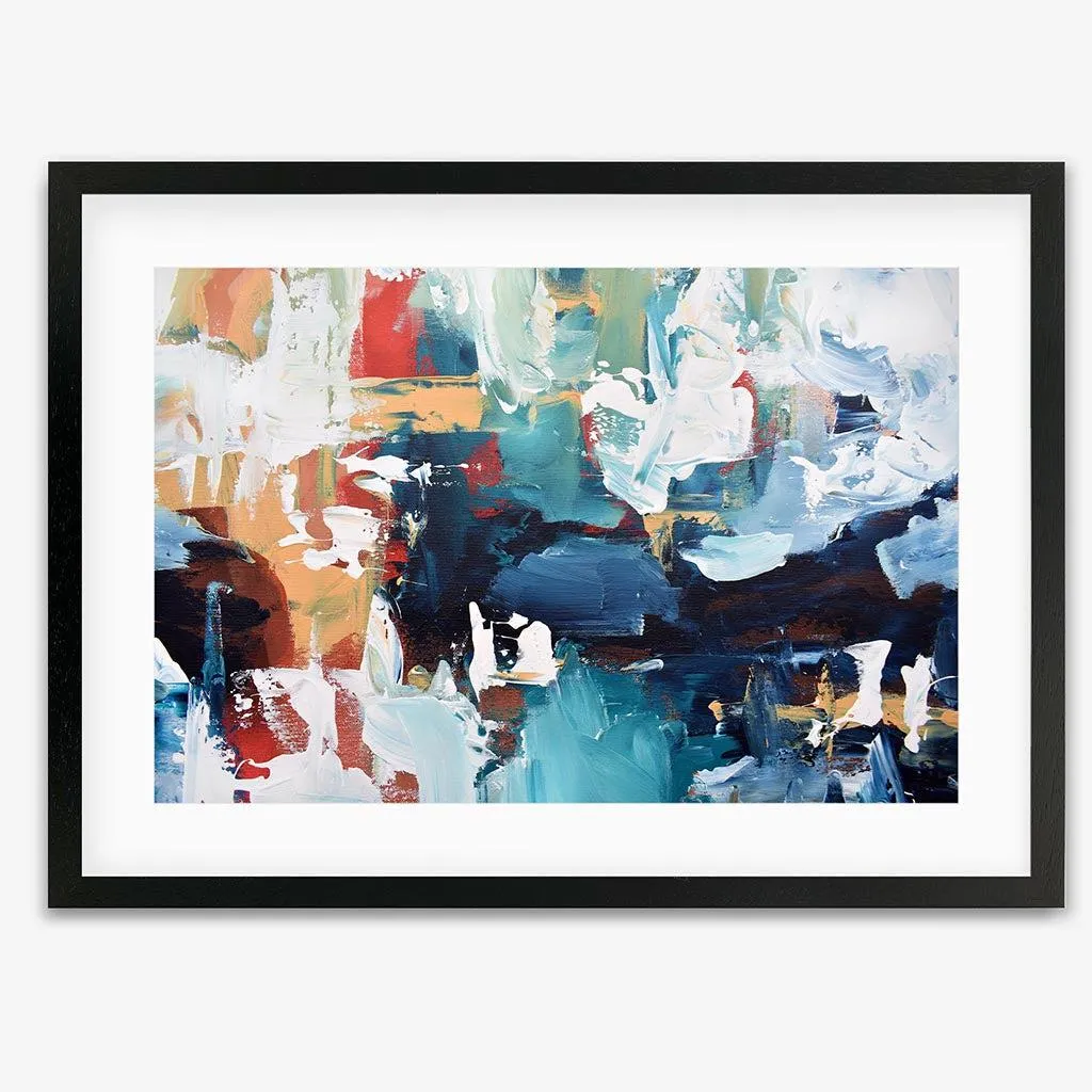 Abstract 214 Framed Art