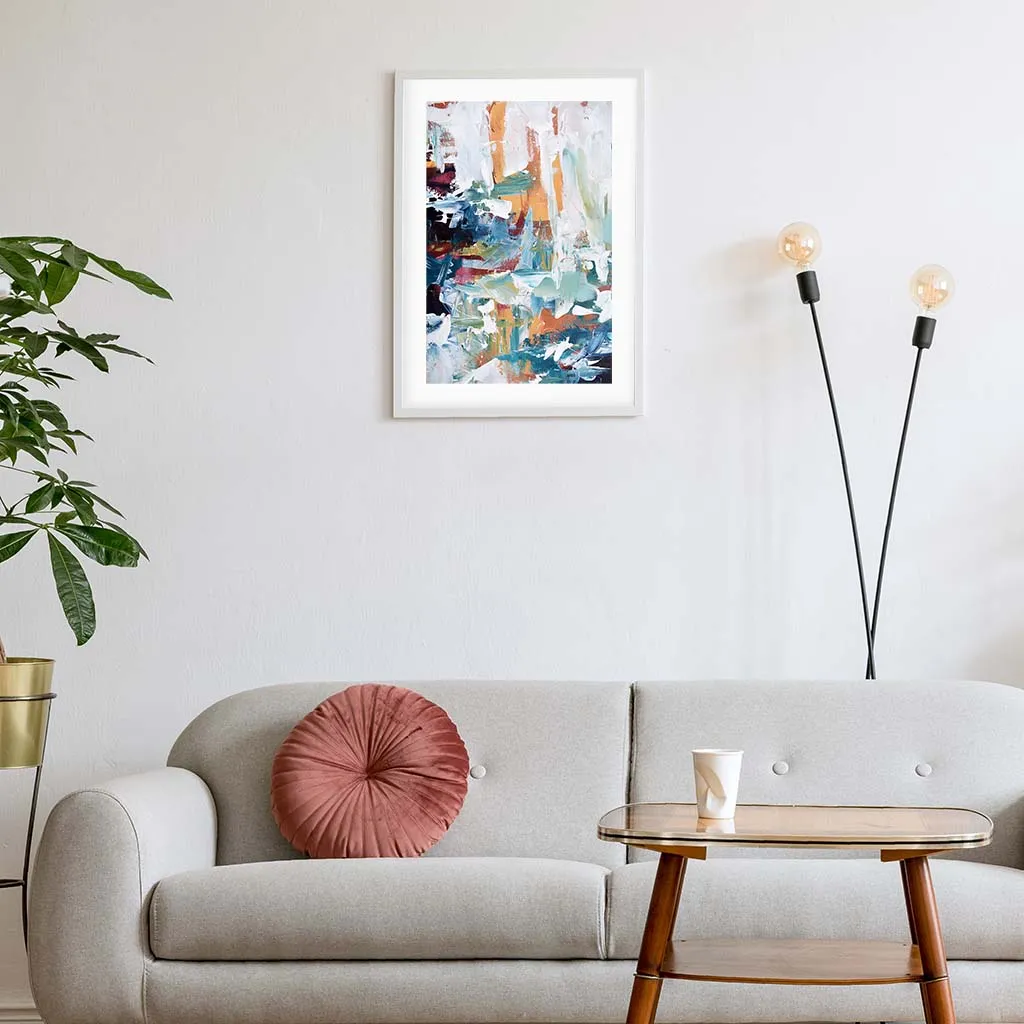 Abstract 259 Framed Art