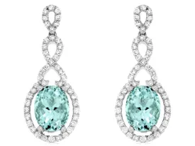 Aquamarine Drop Earrings