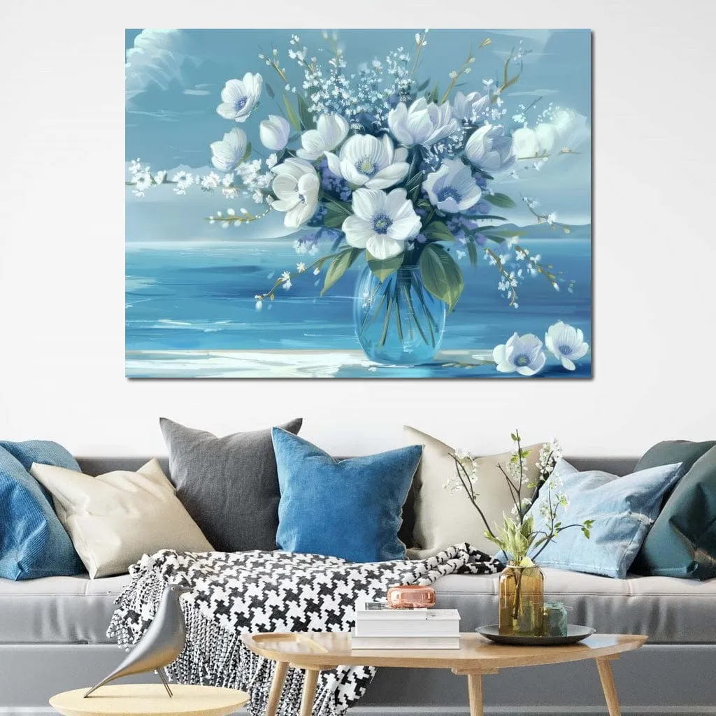 Azure Blossoms - TooplesArt