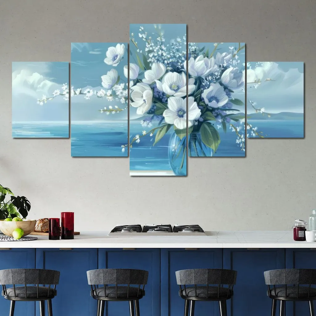 Azure Blossoms - TooplesArt