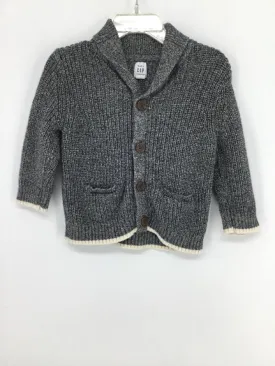 Baby Gap Child Size 12-18 Months Gray Solid Sweater - boys