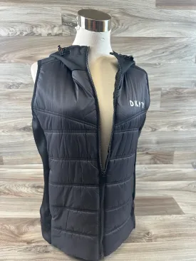 Black Vest Puffer & Quilted Dkny, Size S