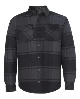 Burnside - Men's Quilted Flannel Jacket