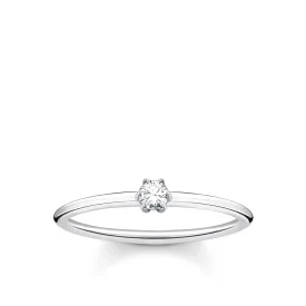 CHARMING COLLECTION FINE CLAW SET CZ RING