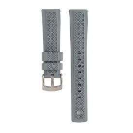 Crosshatch Rubber - Gray