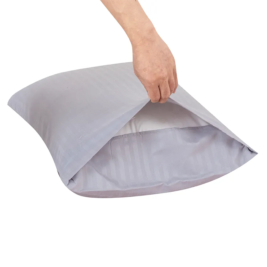 Deluxe Gray Plain Pillowcases