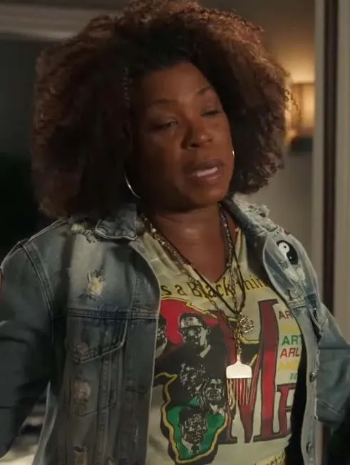 Equalizer S03 Viola 'Vi' Marsette Lorraine Toussaint Denim Jacket