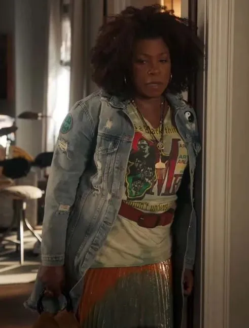 Equalizer S03 Viola 'Vi' Marsette Lorraine Toussaint Denim Jacket