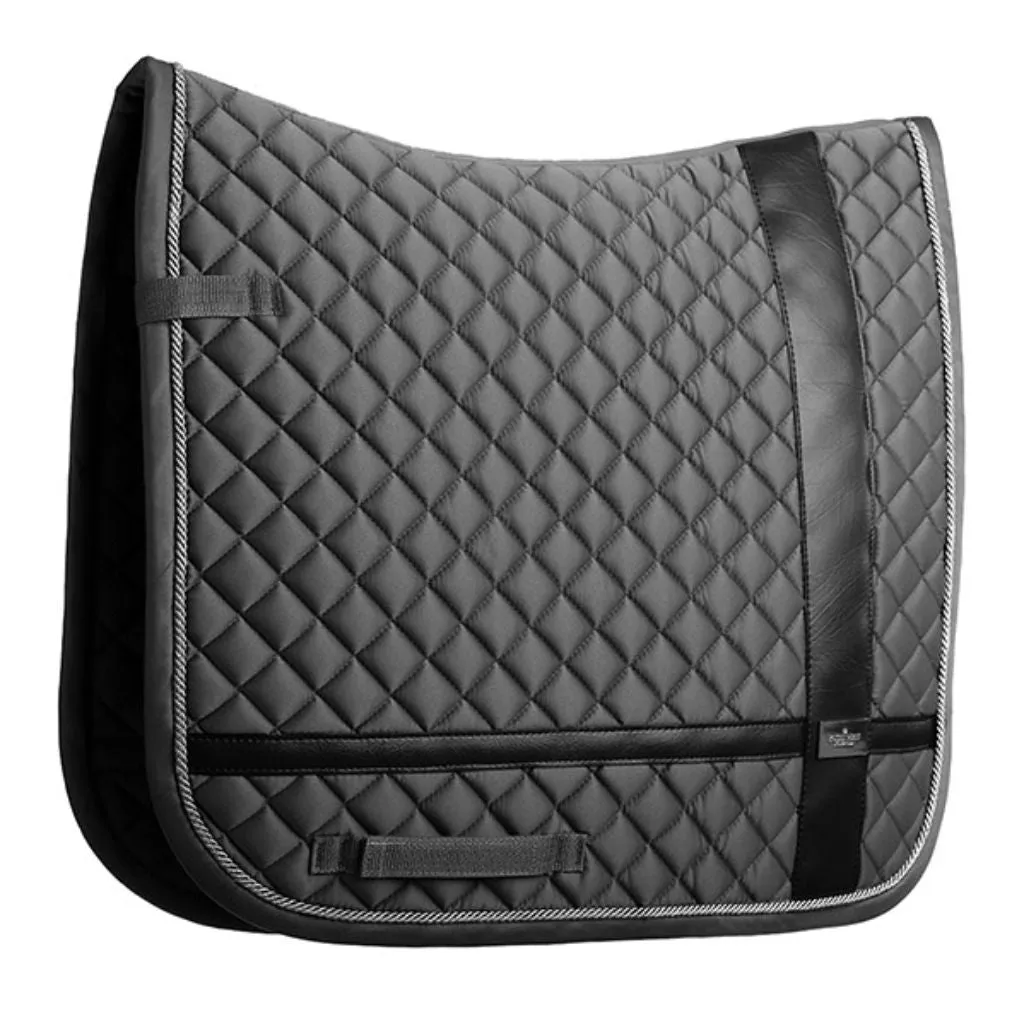 Equestrian Stockholm Dressage Saddle Pad No Boundaries Silver Cloud