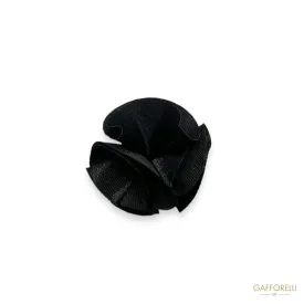 Flower-shaped Cotton Brooch for Men U500/mod Pins - Gafforelli Srl