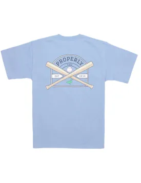 LD Baseball Shield SS Light Blue