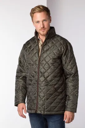 Men's Country Olive Quilted Jacket