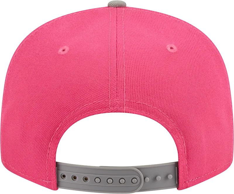 Men's Houston Rockets New Era 9FIFTY Two-Tone Pink Adjustable Cap