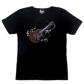 Rhinestone Elvis Guitar Women's T-Shirt