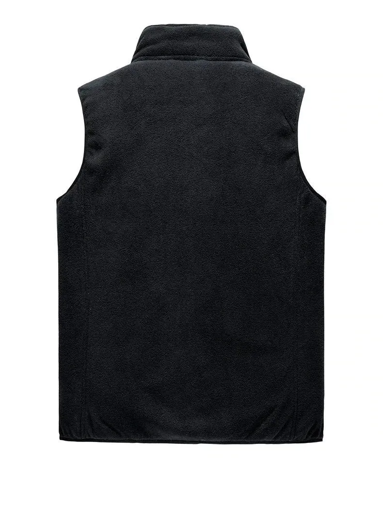 SIMOS Cotton-Padded Fleece Vest