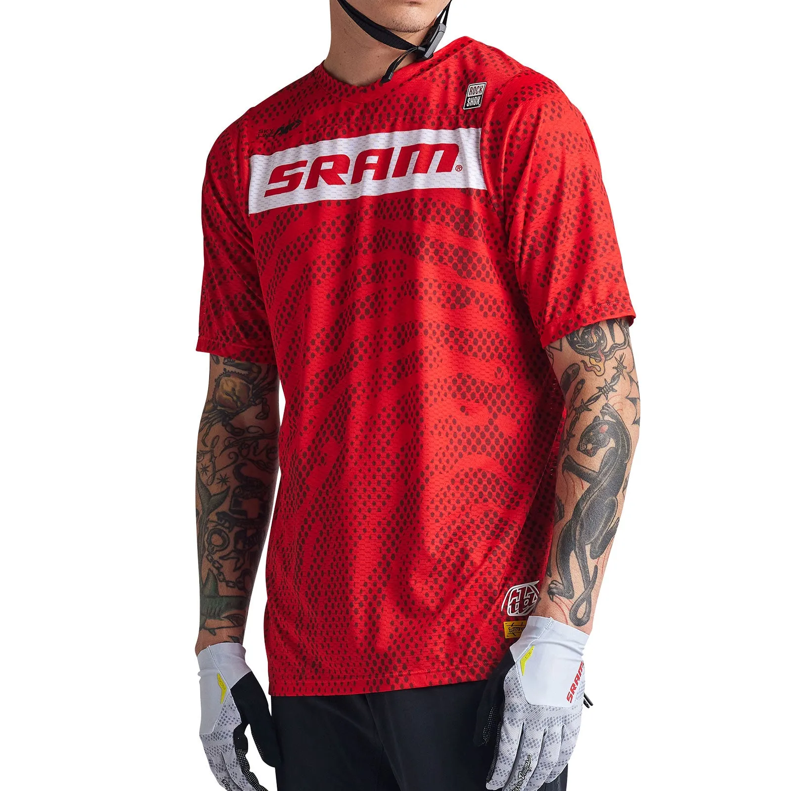 Skyline Air SS Jersey SRAM Roots Fiery Red