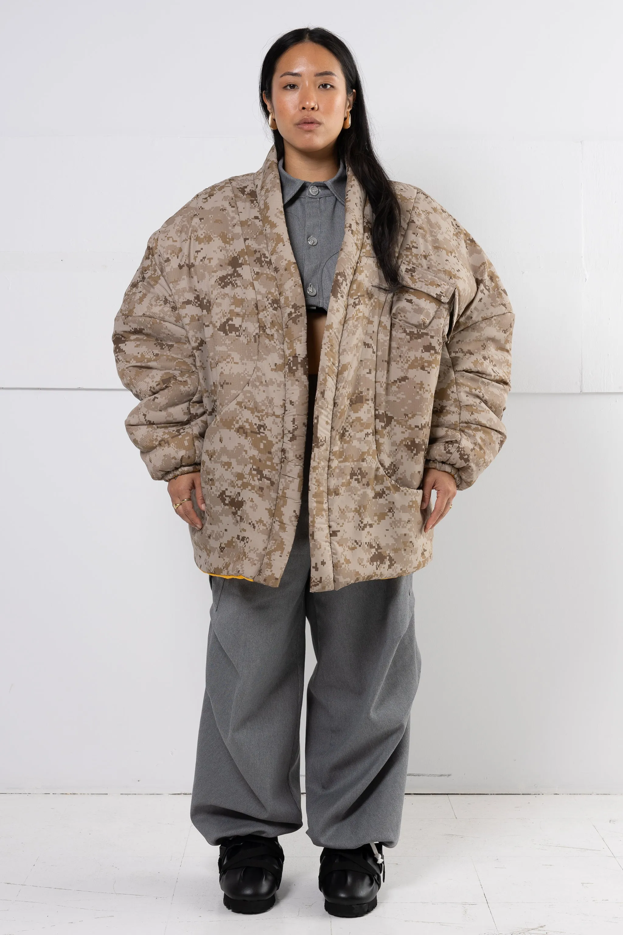 STOKELY CAMO BOMBER