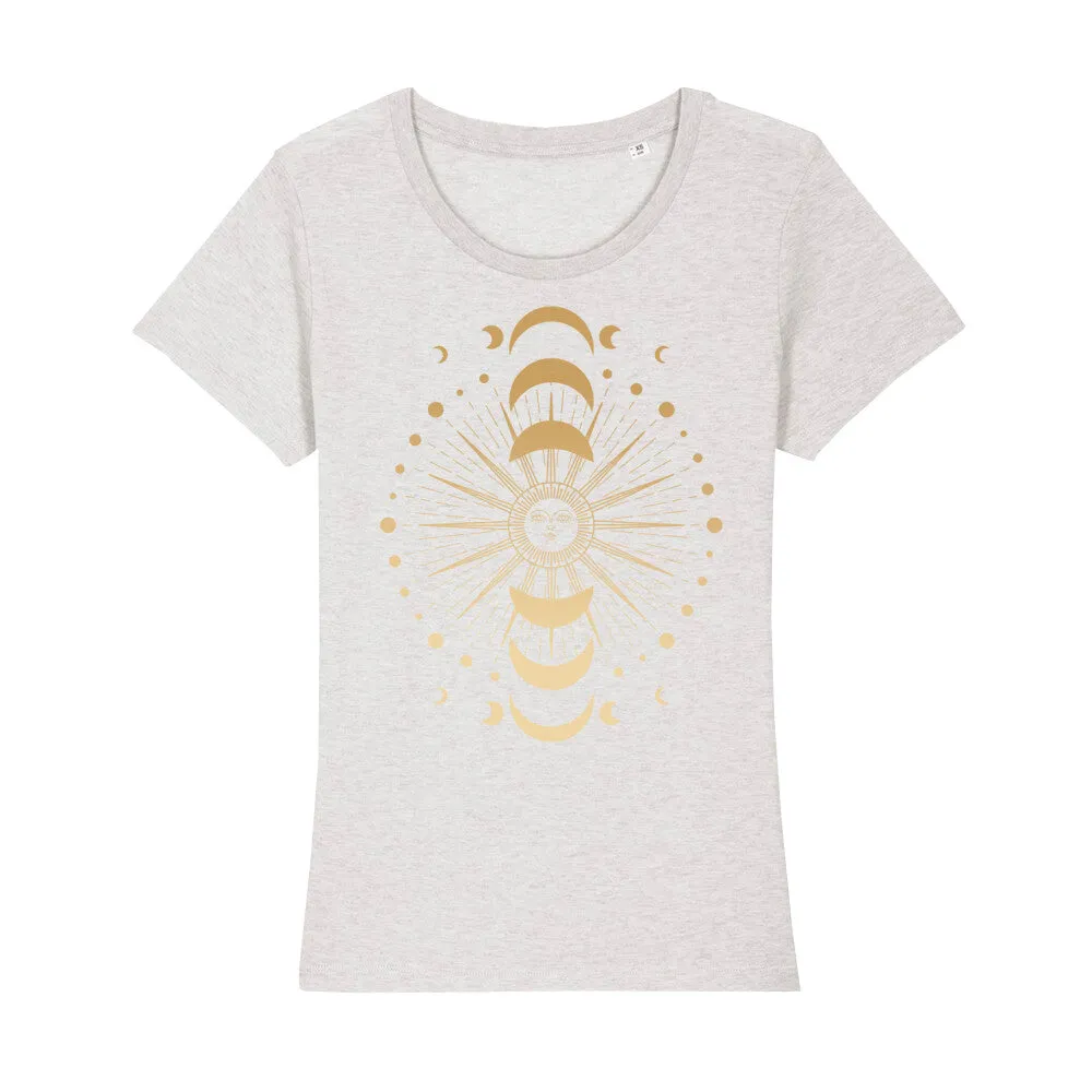 T-Shirt Bio - Sonne Mond -