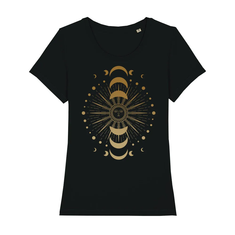 T-Shirt Bio - Sonne Mond -