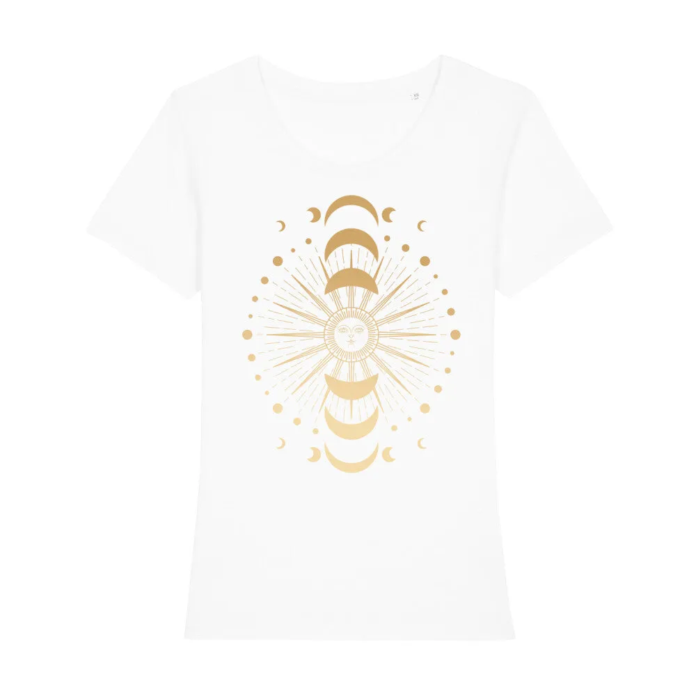 T-Shirt Bio - Sonne Mond -