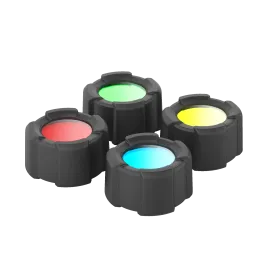 Torch Colour Filter Caps 32.5mm, Set of 4 for MT10 Torch