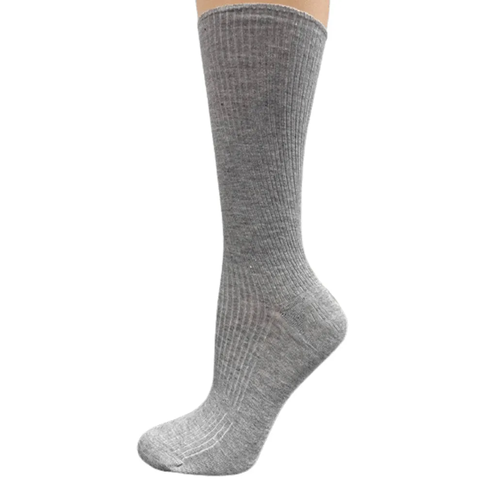 Wide Calf Crew Socks for Women Classic Colors and Luxurious